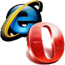 Internet Explorer & Opera