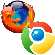 Mozilla Firefox & Google Chrome