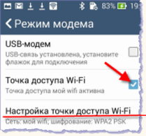 Точка доступа WiFi